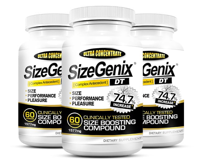 SizeGenix 3 Bottles